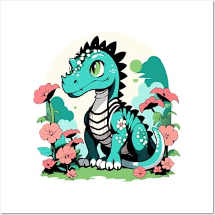 Cute dino Posters and Art
